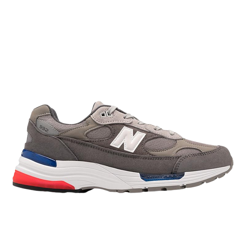 NEW BALANCE/NB美产 992系列男子深灰色复古运动慢跑步鞋 M992AG-图3