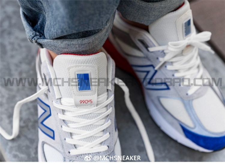 NEW BALANCE/NB美产990V5系列男子复古休闲运动慢跑步鞋 M990NB5-图2