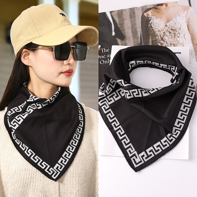 2025新款围脖女士秋冬季韩版百搭保暖三角围巾护颈椎防寒时尚脖套,淘宝优惠券,粉丝福利购,淘宝优惠卷