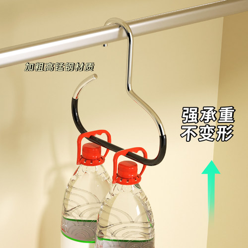 帽子收纳家用鸭舌棒球帽展示架宿舍柜内吊带衣架包包挂钩挂帽神器 - 图2