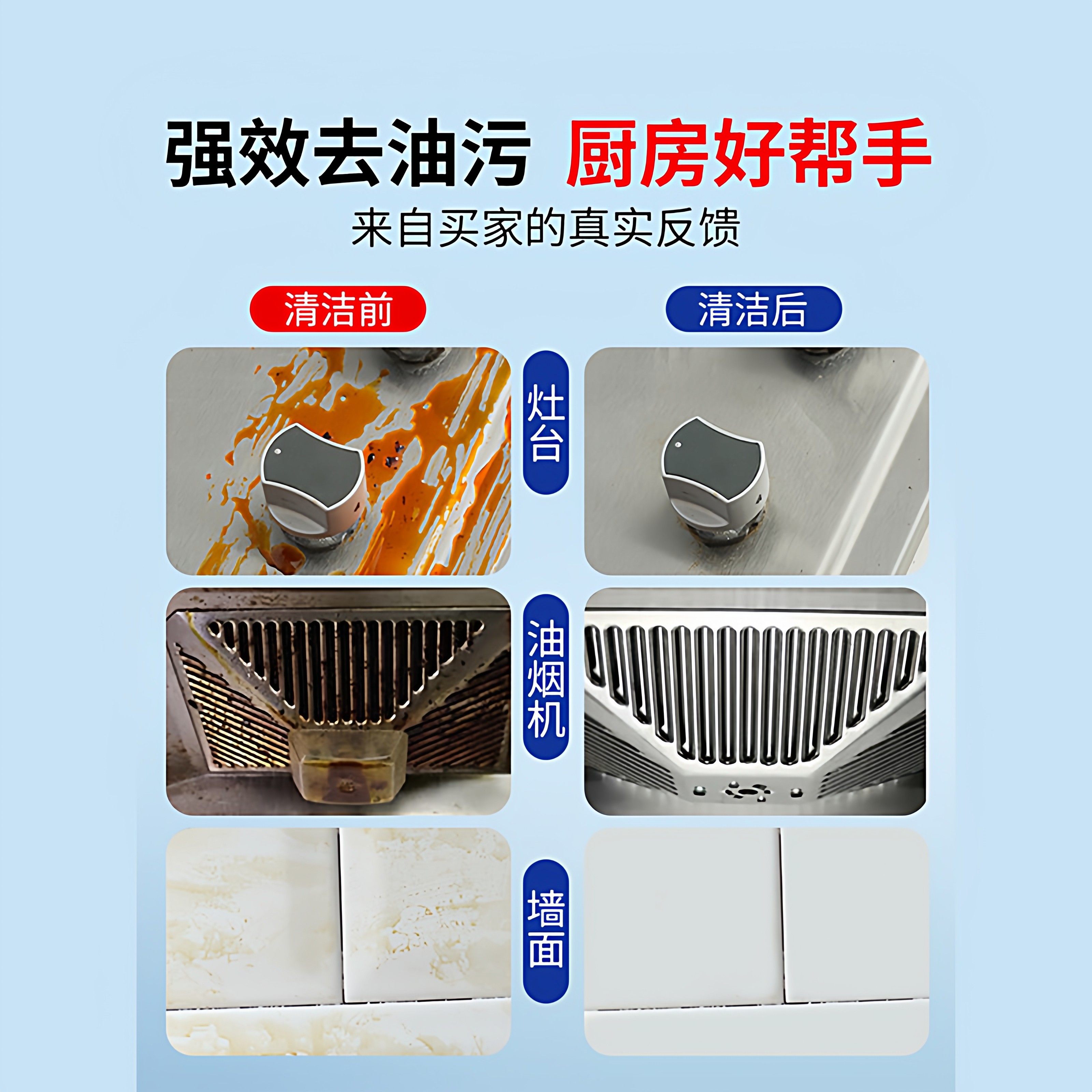 厨房清洁湿巾去油污家用油烟机清洁强力去油污湿纸巾加大加厚抹布,淘宝优惠券,粉丝福利购,淘宝优惠卷