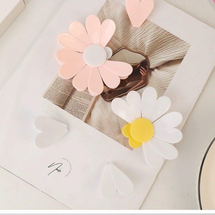 磁吸小雏菊封口夹零食密封夹个性花瓣创意立体式冰箱贴食品袋夹子,淘宝优惠券,粉丝福利购,淘宝优惠卷