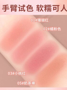 一体盘新手女高端胭脂腮红盘