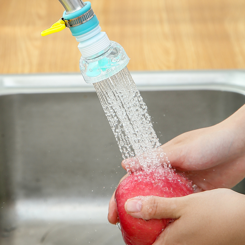 水龙头过滤器防溅水厨房通用自来水滤水器家用花洒防溅头延伸器嘴 - 图0