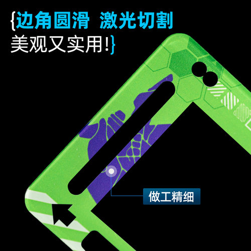 适用于九号Q70C/80C/85C改装配件仪表彩绘非钢化保护壳亚克力贴花 - 图3