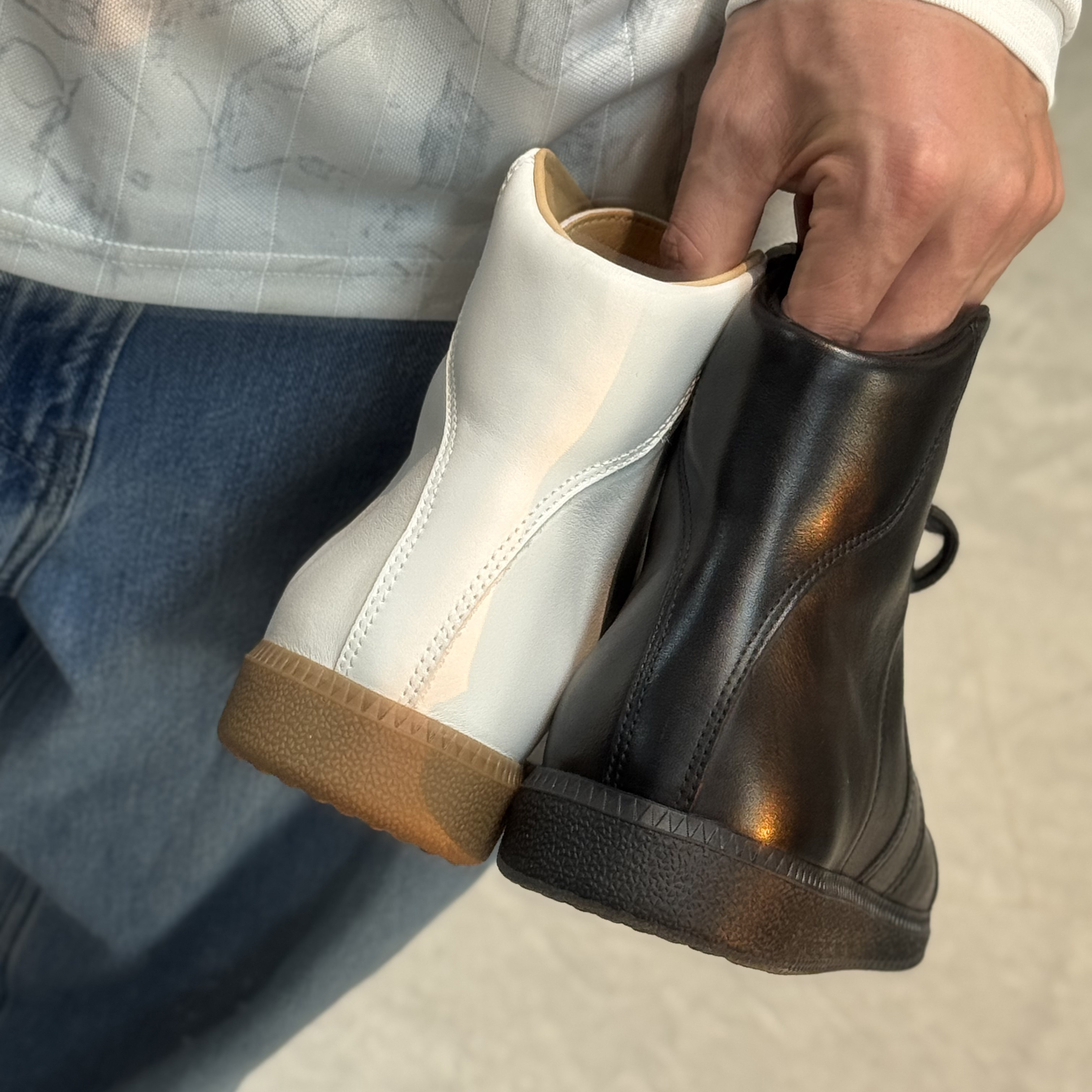 枯骨秋冬头层牛皮休闲复古德训鞋高帮男女柔软舒适短靴时尚拳击靴,淘宝优惠券,粉丝福利购,淘宝优惠卷