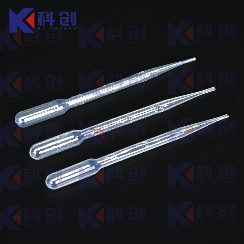 巴氏滴管 100支/包 1/2/3/5/10m 塑料滴管 一次性塑料吸管 带刻度 - 图1