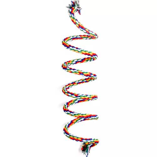 包邮 大中型鹦鹉攀爬绳索 棉绳吊绳玩具 灰机金刚折衷啃咬鸟用品 - 图3