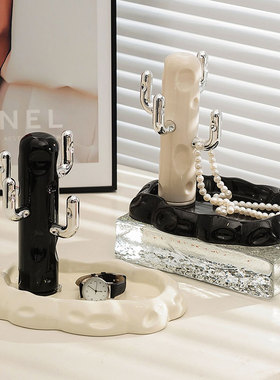 北欧挂放钥匙收纳置物架装饰摆件