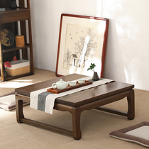 Day style and room Several table solid wood tatami small table pit table for home short table tatami tea table floating window small tea table