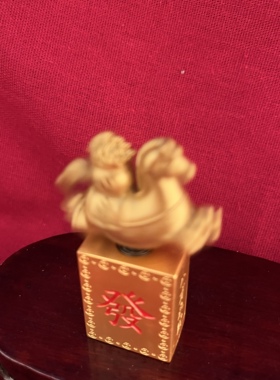 发财元宝生肖马摆件家居客厅摆件如意金钱跃马摆设工艺品