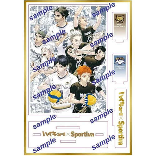 现货 日文原版 附漫画排球少年立牌+32页视觉书Sportiva日本男排代表特集号Vol.3高桥蓝封面 Sportiva　バレーボール特集号　Vol.3 - 图0