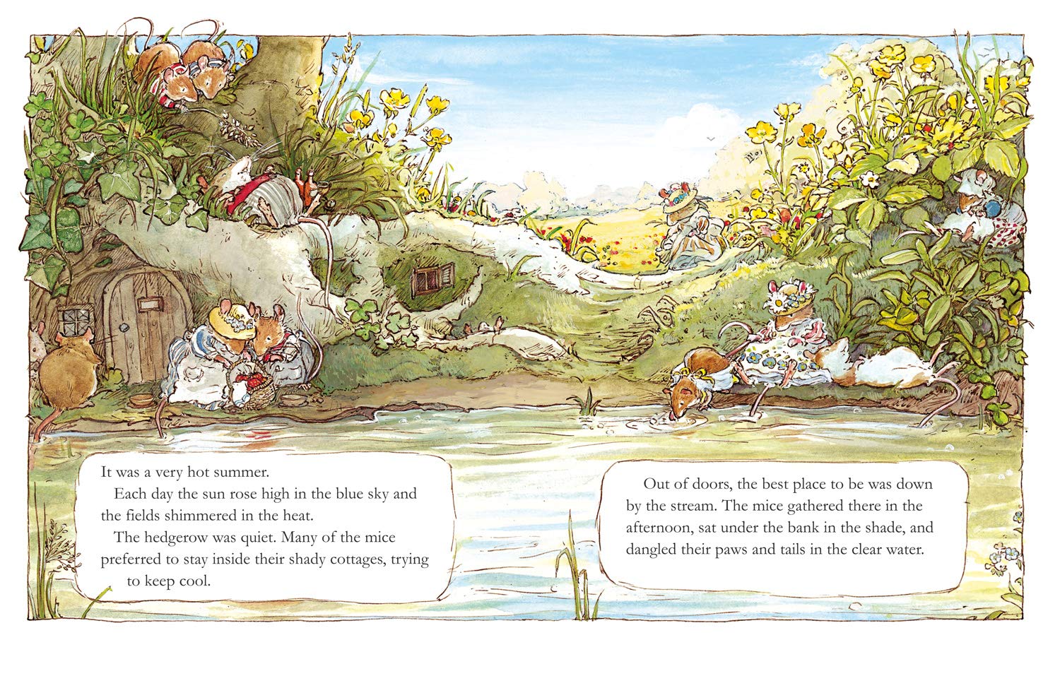 预售野蔷薇村的故事40周年精装收藏版英文原版The Brambly Hedge Complete Collection儿童英伦田园风童话故事亲子共读JillBarklem - 图0