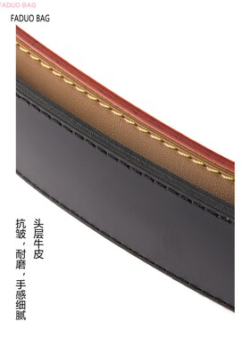 neverfull宽肩带头层牛皮变色皮