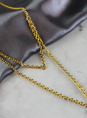 O型链女泰国佛牌挂链项链不掉色