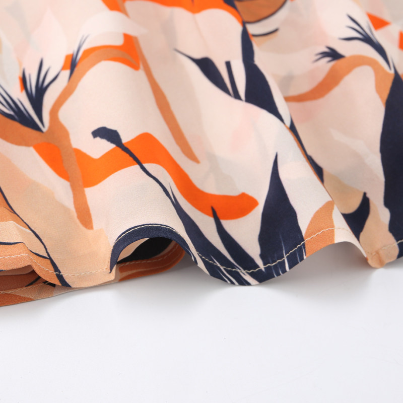 2025夏重磅双绉真丝连衣裙女中长款时尚系带显瘦100%桑蚕丝印花裙,淘宝优惠券,粉丝福利购,淘宝优惠卷