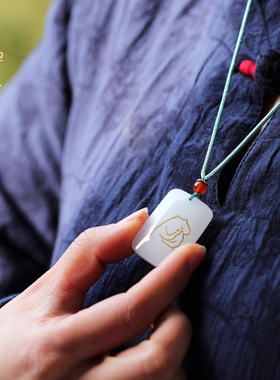 禅木匠新疆金丝玉猫猫无事牌