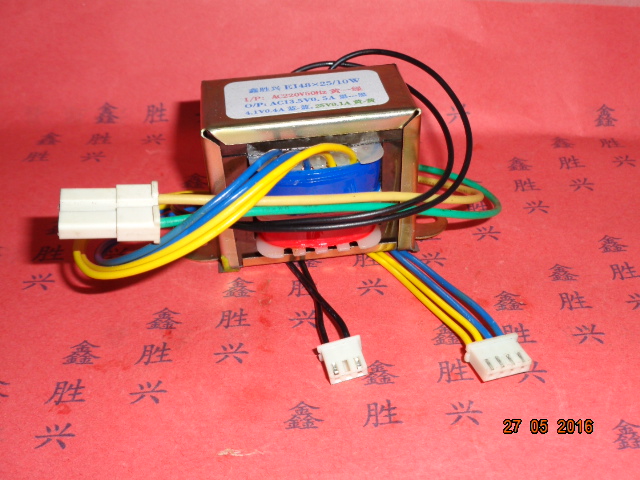 EI48×25转13.5V,4.1V,25V变压器,适用WDB48-128格兰仕空调71柜机-图1