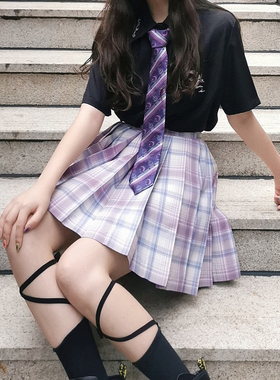 原创jk女衬衫小物提花手打款领带