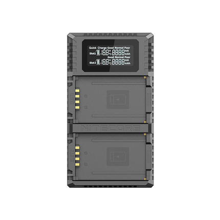 奈特科尔ULM10徕卡M10/M10P智能充电器莱卡充电器SCL5电池USB双充 - 图2