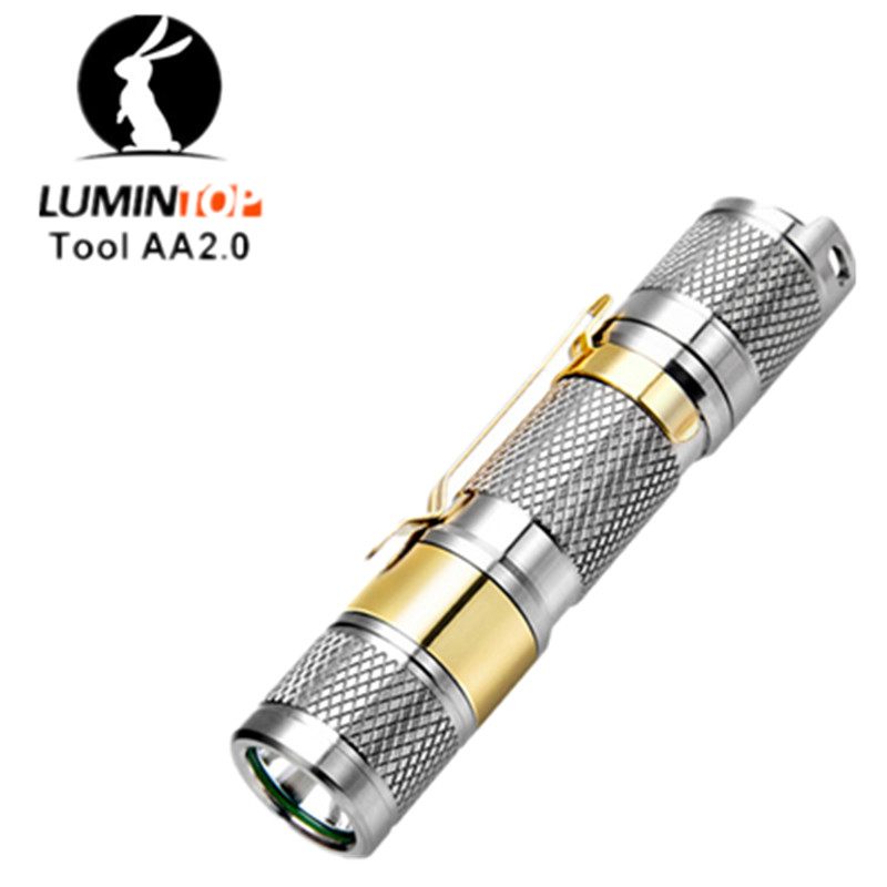 Lumintop雷明兔ToolAA 2.0 钛合金手电14500/AA 650流明便携手电 - 图1