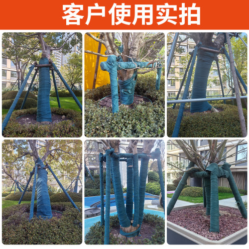 国光保温带苗木包树布大树绷带保温防寒布抗冻裹树布代替草绳绿化 - 图2