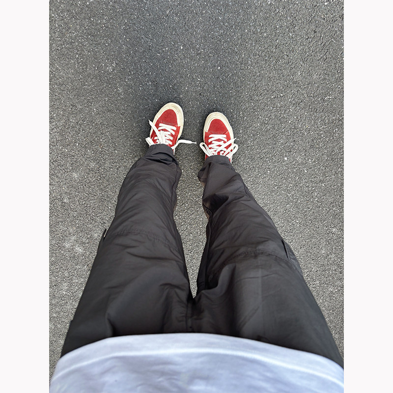 F2ocus灰色多口袋速干工装裤男款夏季冰丝凉感裤子直筒宽松休闲裤,淘宝优惠券,粉丝福利购,淘宝优惠卷