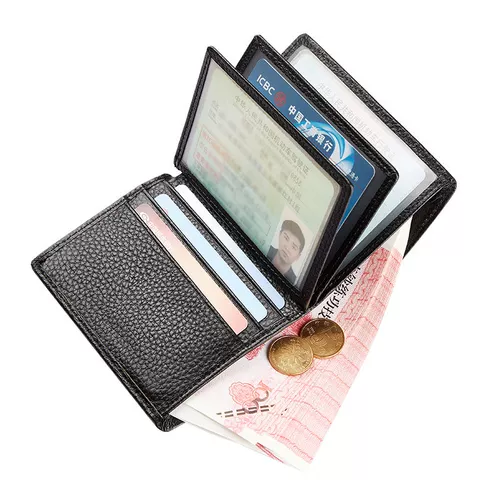 Чехол для водительских прав, кожаный универсальный бумажник, ультратонкий картхолдер, из натуральной кожи, воловья кожа, 2 в 1