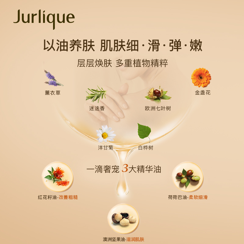 【618狂欢价】Jurlique茱莉蔻澳洲玫瑰身体按摩油全身护理精油 - 图1