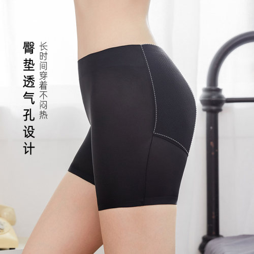 假屁股提臀内裤自然款女蜜桃臀垫丰臀丰胯高腰收腹安全裤翘臀神器 - 图2