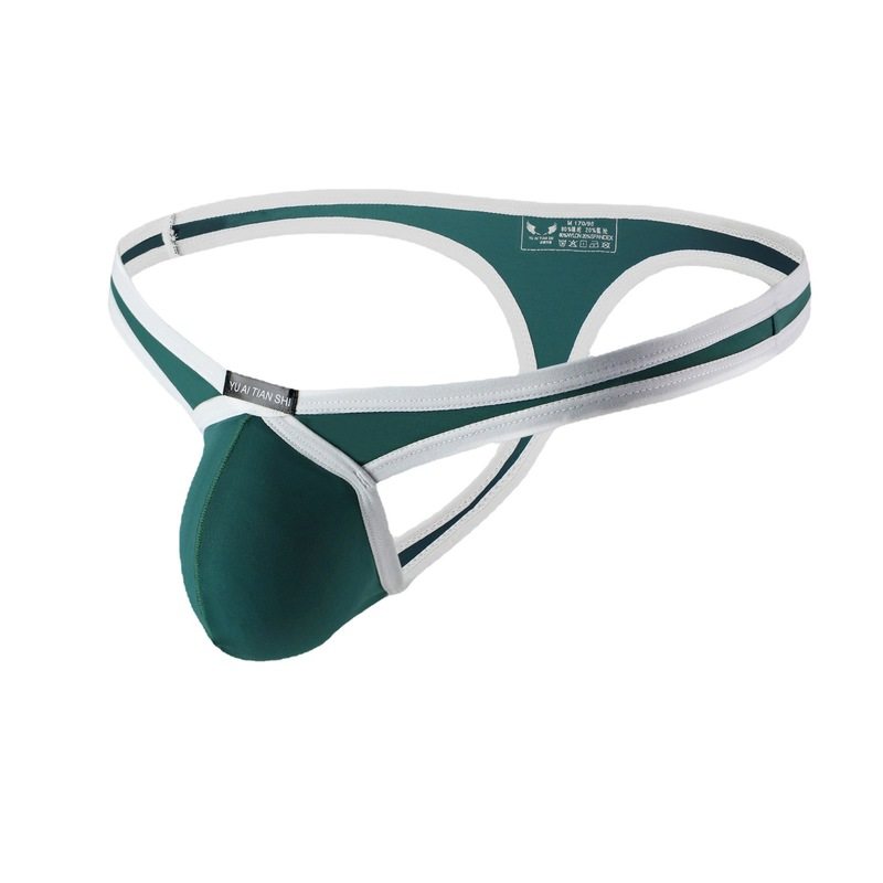 男士内裤 新款潮男透气锦纶低腰纯色性感三角裤男跨境,淘宝优惠券,粉丝福利购,淘宝优惠卷