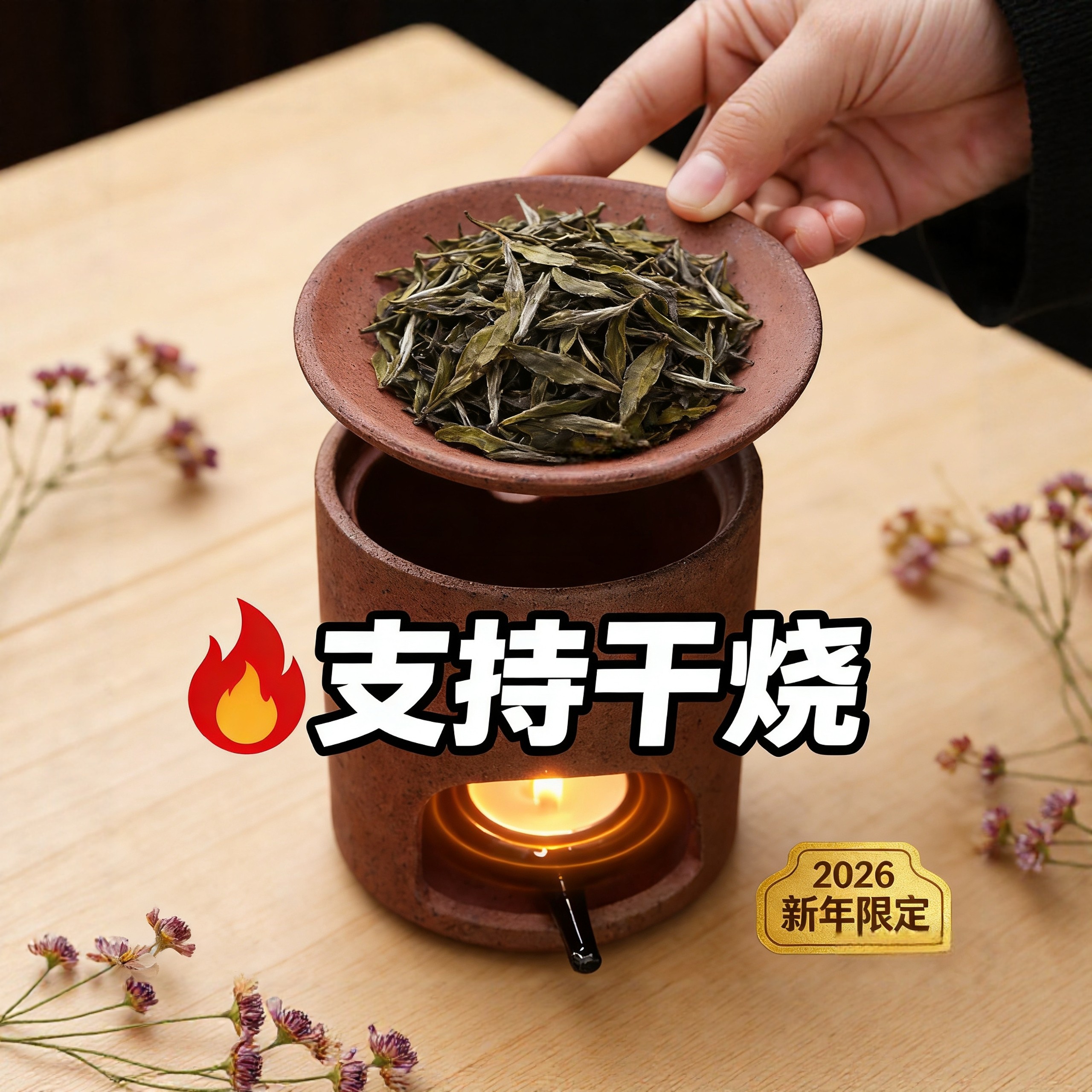 多功能精油灯温茶底座香薰蜡烛炉新中式可干烧睡眠香砖檀香香薰炉,淘宝优惠券,粉丝福利购,淘宝优惠卷