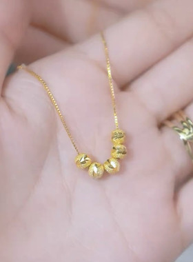 other钛钢不掉色女转运珠