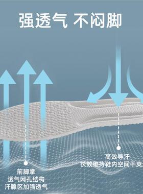 oxymask透气吸汗防臭艾草鞋垫