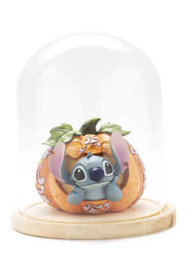 迪士尼JIMSHORE南瓜史迪奇摆件