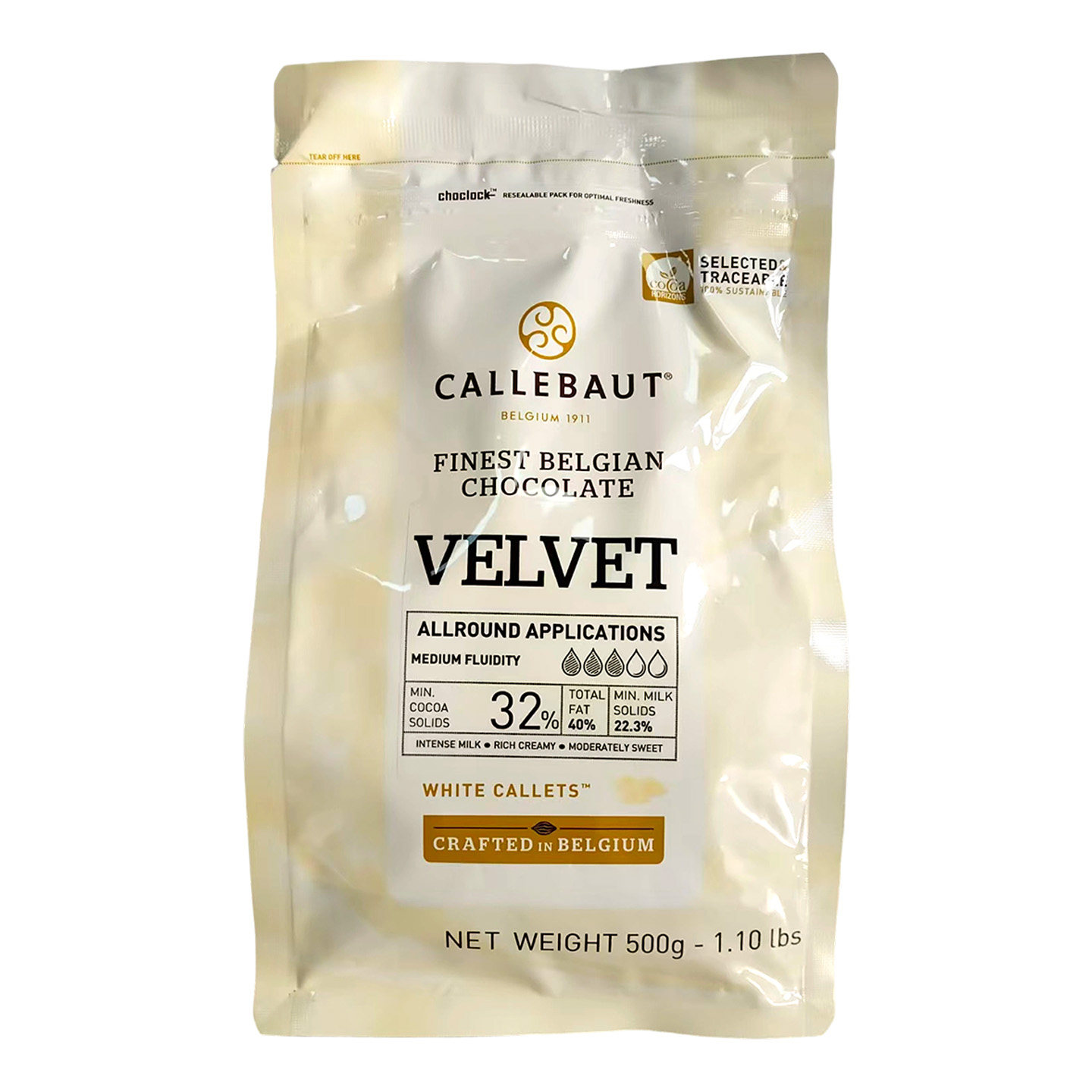 比利时嘉利宝白巧克力豆粒32%纯可可脂蛋糕装饰西点烘焙原料500g,淘宝优惠券,粉丝福利购,淘宝优惠卷