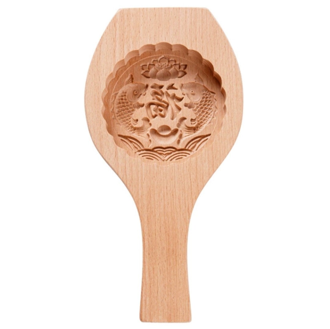 实木质大号月饼火烧面食花样馒头菜盒子糕点心南瓜饼木质烘焙模具