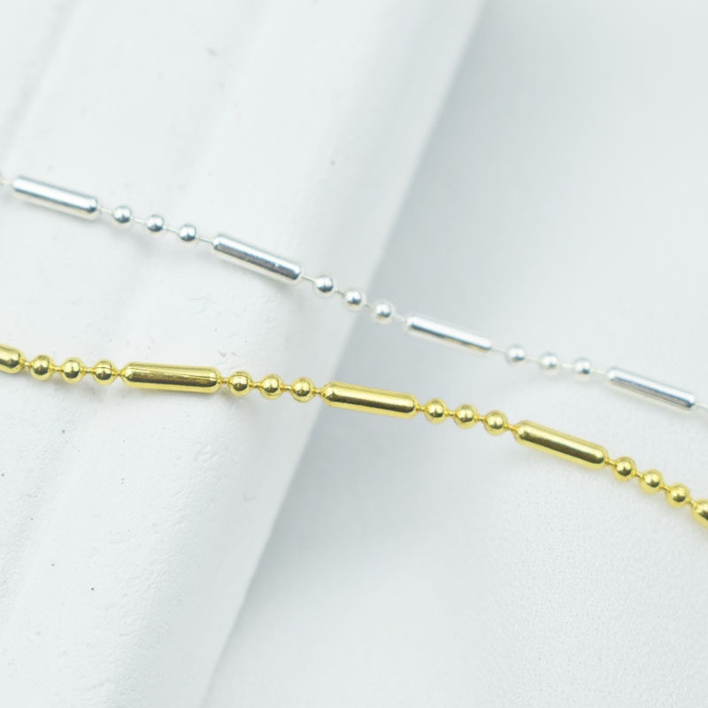 保色纯铜DIY手工1:3发簪发饰流苏DIY配件1.5mm竹节链链条、,淘宝优惠券,粉丝福利购,淘宝优惠卷