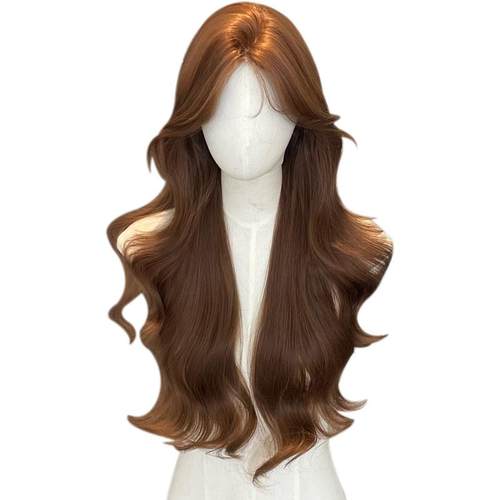 许昌尔樱商贸有限公司假发前额蕾丝长卷发假发女长发Lolita逼真头 - 图3
