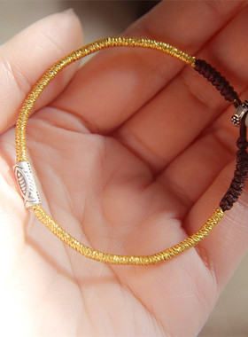 财源广进精编正财手绳手链