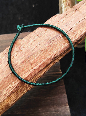 大道至简以柔克刚极细情侣手绳