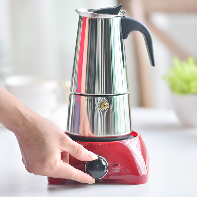 Mocha Pot Coffee Small Electric Stove Making Coffee Pot Small Electric Stove