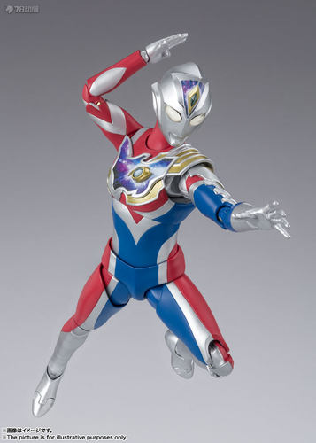 现货 万代 shf SHF 戴卡 德凯 戴拿 奥特曼 闪亮形 decker 正版 - 图2