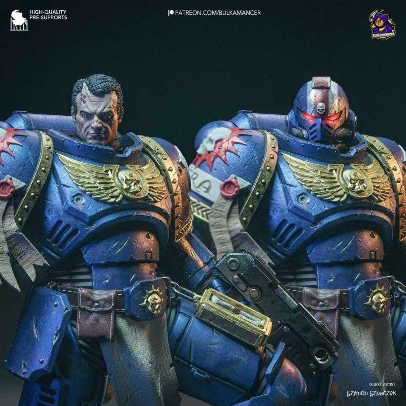 白模16k高精度战锤40k泰图斯手办拼装战锤3d打印3d打印模型棋子,淘宝优惠券,粉丝福利购,淘宝优惠卷