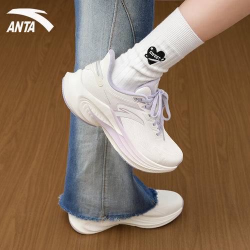 安踏毒刺6 运动鞋官方旗舰正品女鞋2026春季新款轻便休闲跑步鞋女 - 图0