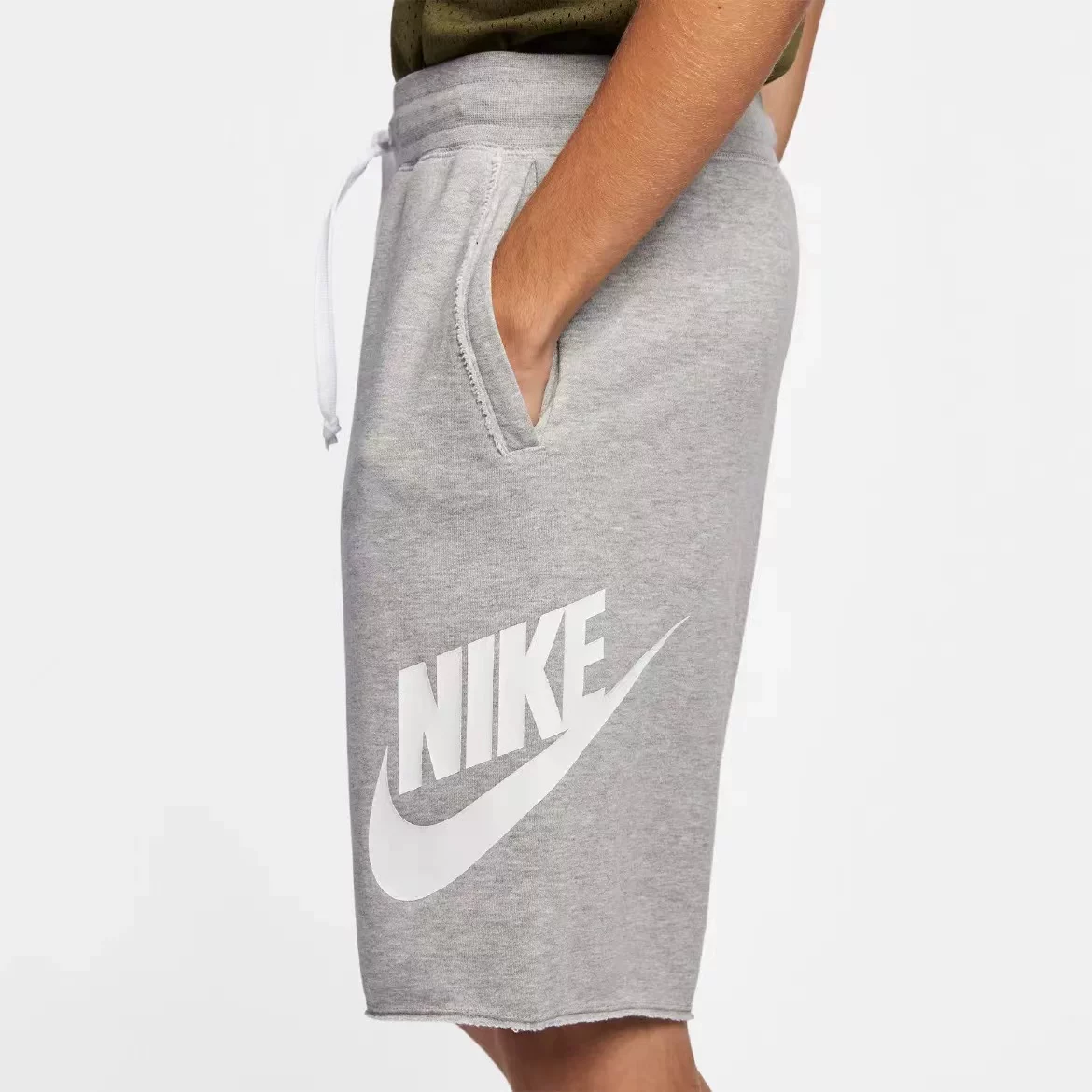 Nike, дорожные спортивные удобные дышащие шорты