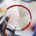 Ba tình yêu dây đỏ vòng chân nữ sterling bạc thủ công nút kim cương dệt năm nay của chuỗi vận chuyển chân chạy tốt - Vòng chân lắc chân nữ phong thủy Vòng chân