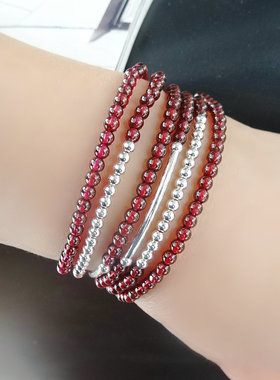 旺年天然巴西红石榴石