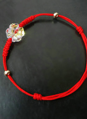 奥地利水晶四叶草手链