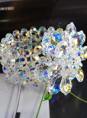 加宽首饰品遮挡水晶手链